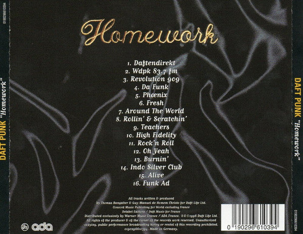Daft Punk - Homework CD
