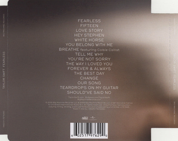 Taylor Swift - Fearless CD
