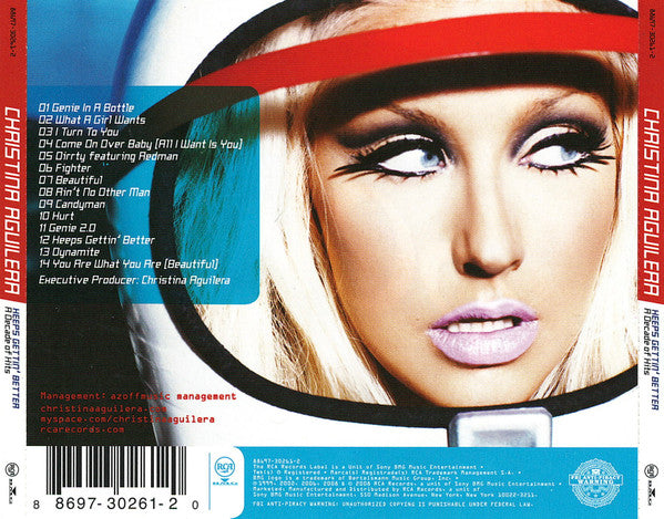 Christina Aguilera - Keeps Gettin' Better: A Decade Of Hits CD