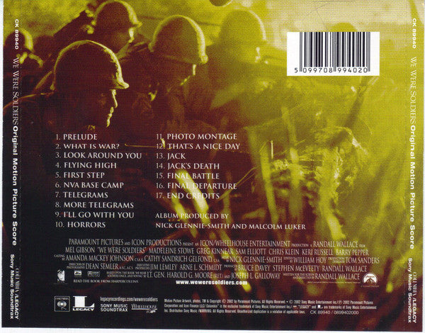 Nick Glennie-Smith – We Were Soldiers (Original Motion Picture Score) CD