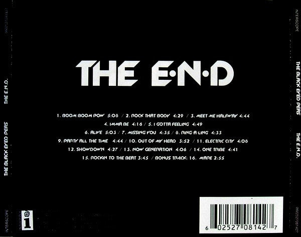 The Black Eyed Peas - The E.N.D CD