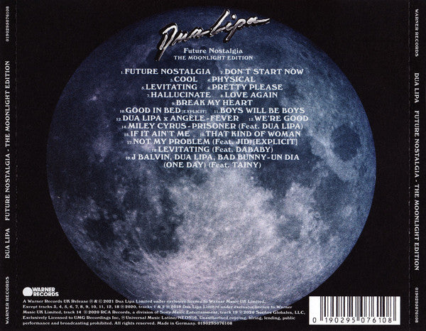 Dua Lipa - Future Nostalgia: The Moonlight Edition CD