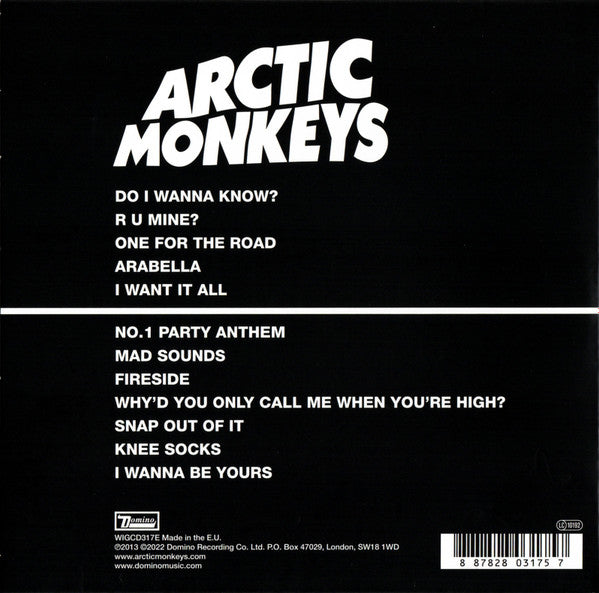 Arctic Monkeys - AM CD