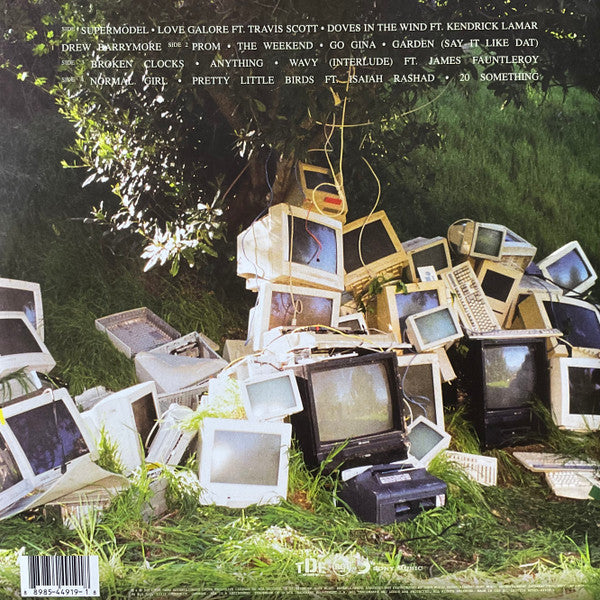 SZA - CTRL Translucent Green Double LP Vinyl