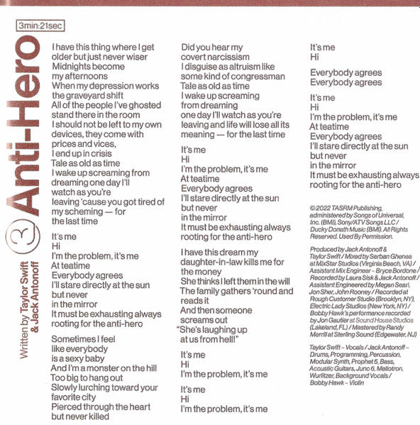 Taylor Swift - Midnights CD (Moonstone Blue Edition)