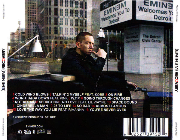 Eminem - Recovery CD