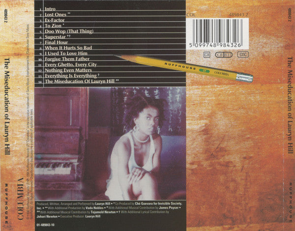 Lauryn Hill - The Miseducation Of Lauryn Hill CD (NEW)