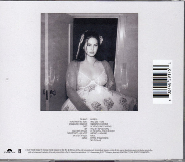 Lana Del Rey - Did You Know That There's A Tunnel Under Ocean Blvd CD