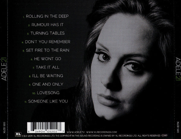 Adele - 21 CD