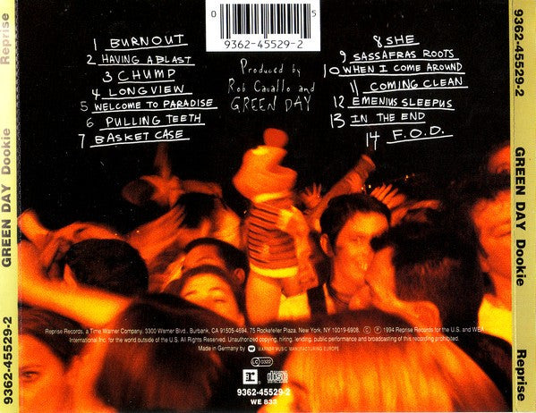 Green Day - Dookie CD