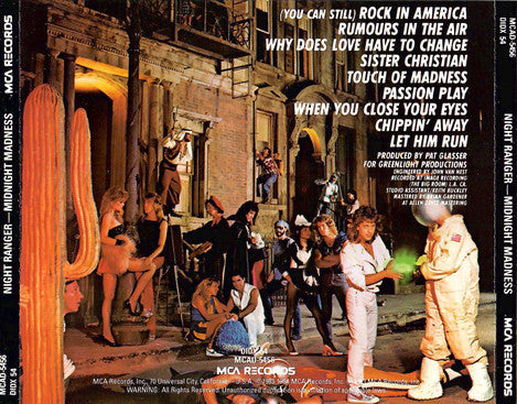 Night Ranger - Midnight Madness CD