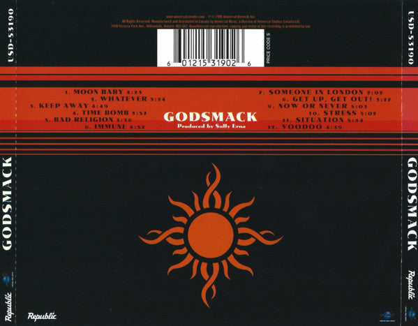 Godsmack - Godsmack CD