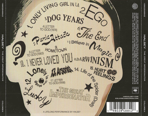 Halsey - The Great Impersonator CD