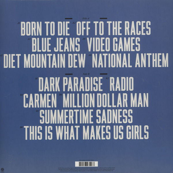 Lana Del Rey - Born To Die Vinyl