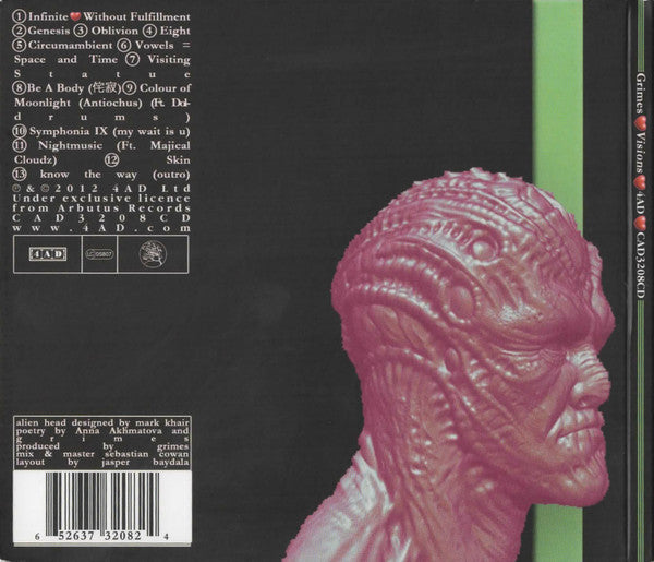 Grimes - Visions CD