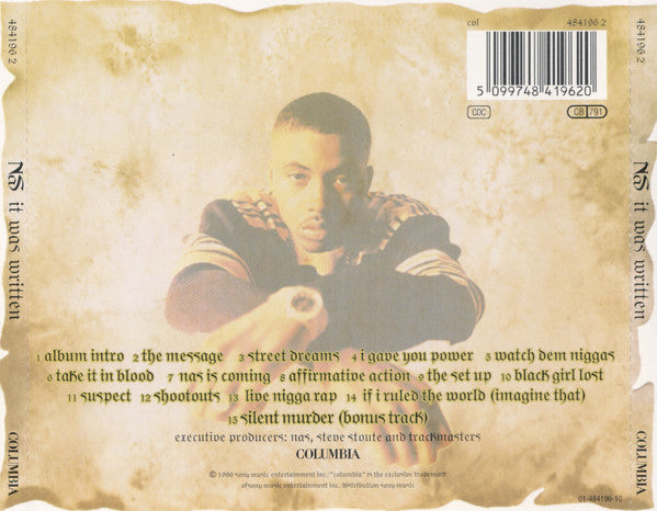 Nas - It Was Written CD