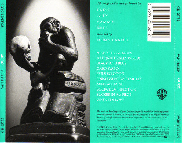 Van Halen - OU812 CD