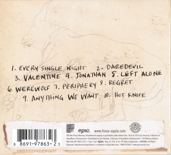 Fiona Apple - The Idler Wheel... CD