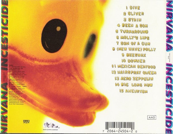 Nirvana - Incesticide CD