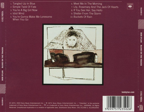 Bob Dylan - Blood On the Tracks CD