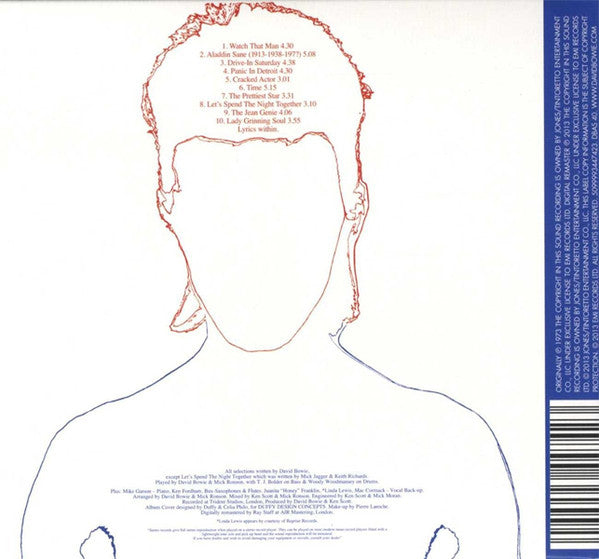 David Bowie - Aladdin Sane Remastered CD