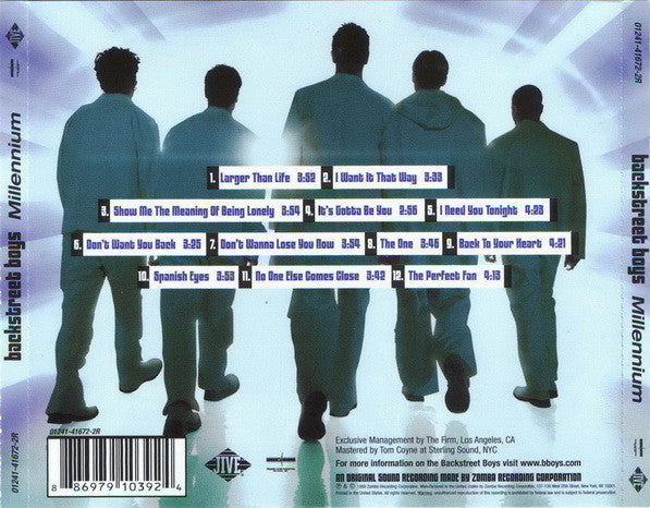 Backstreet Boys - Millennium CD