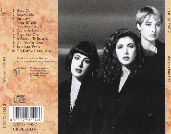 Wilson Phillips - Wilson Phillips CD