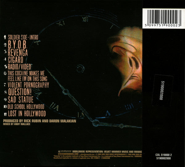 System Of A Down - Mezmerize CD