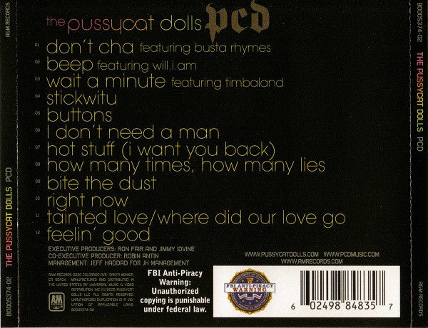 The Pussycat Dolls - PCD CD