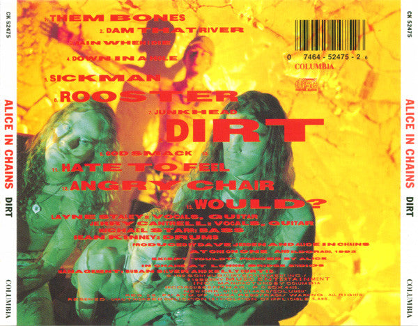 Alice In Chains - Dirt CD