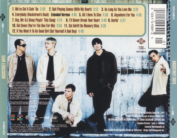 Backstreet Boys - Backstreet Boys CD