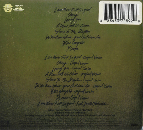 Michael Jackson - Xscape Deluxe Edition CD/DVD