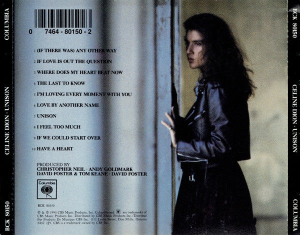 Celine Dion - Unison CD