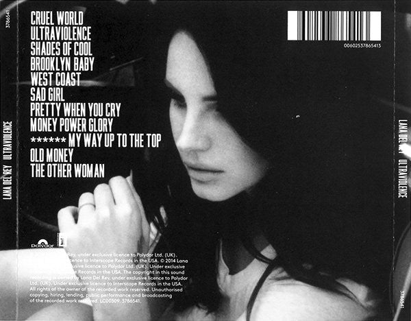 Lana Del Rey - Ultraviolence CD