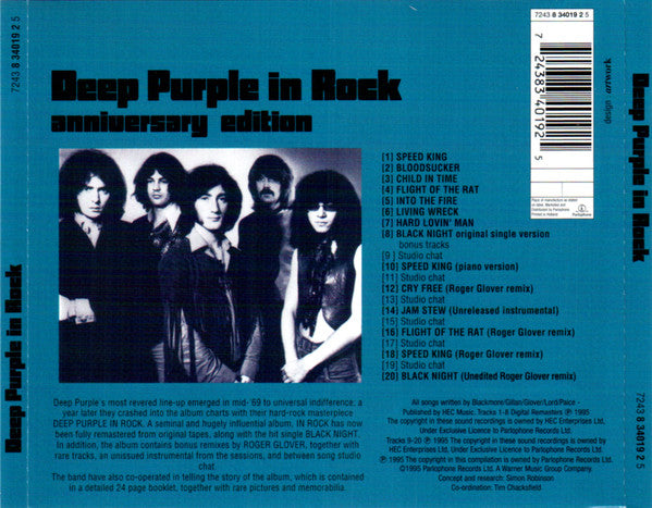 Deep Purple - In Rock CD