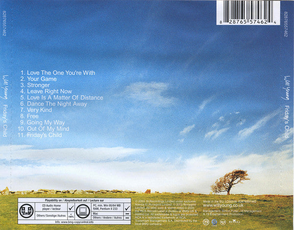 Will Young - Friday's Child CD
