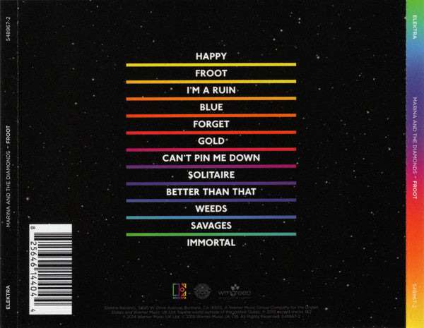 Marina and The Diamonds - Froot CD