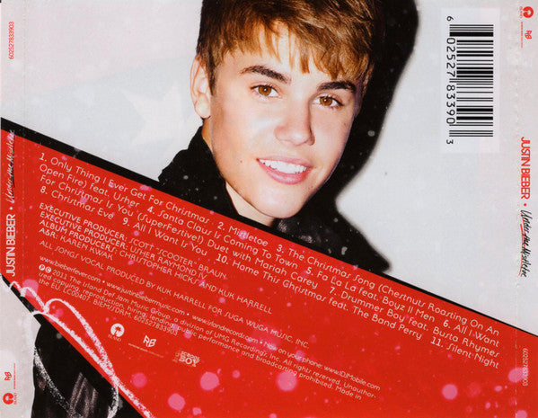 Justin Bieber - Under The Mistletoe CD
