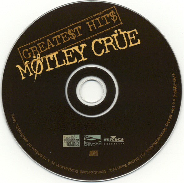 Mötley Crüe - Greatest Hits CD