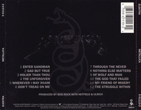 Metallica - Metallica Remastered CD