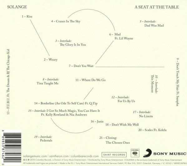 Solange - A Seat At The Table CD