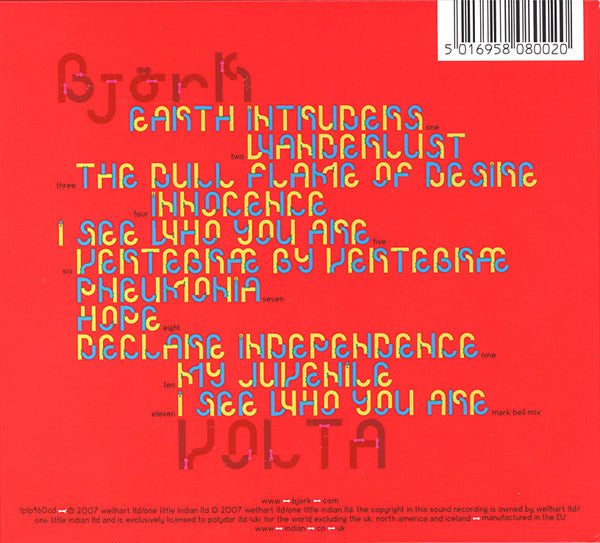 Björk - Volta CD