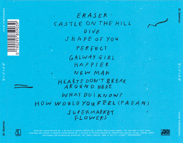 Ed Sheeran - Divide CD