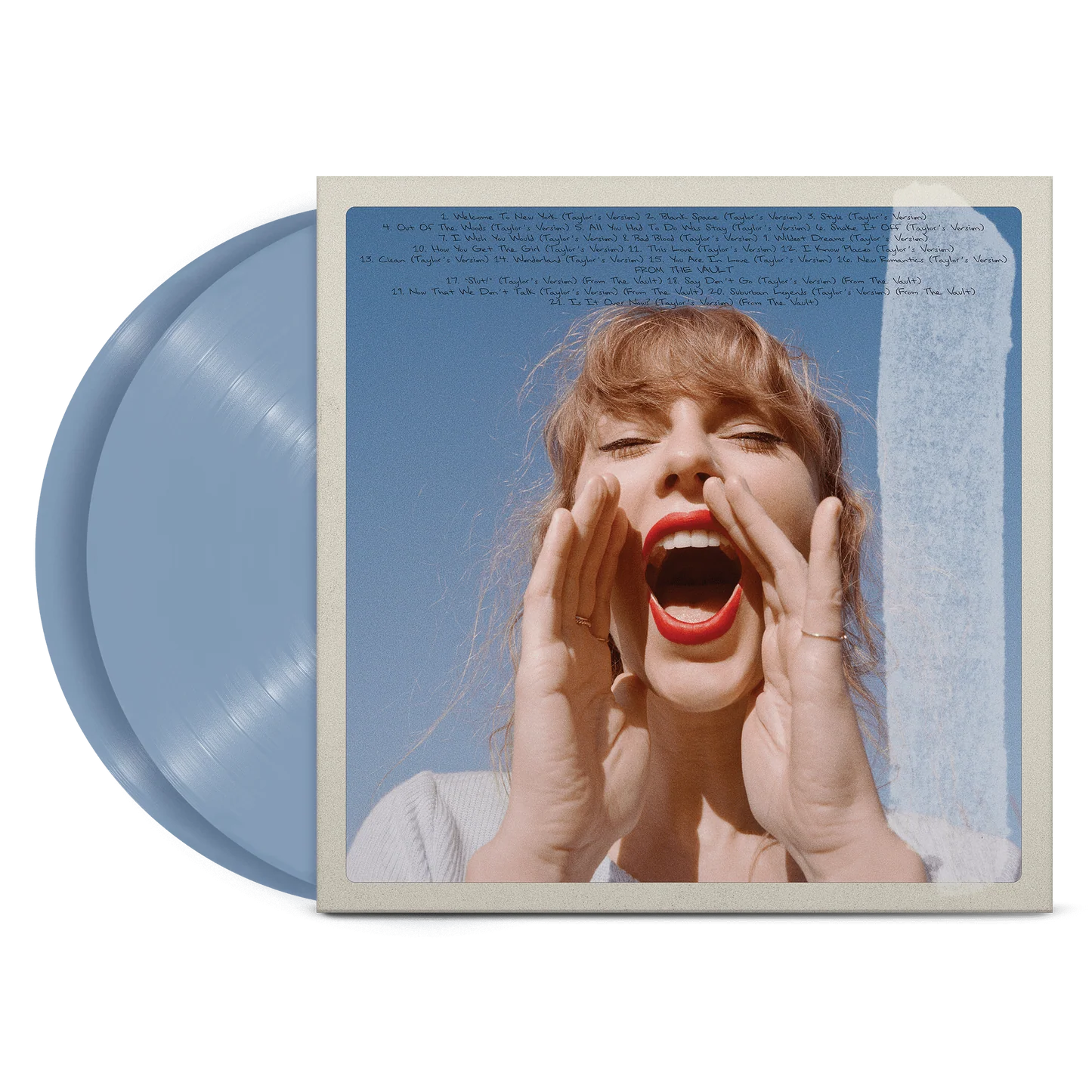 Taylor Swift - 1989 (Taylor's Version) Crystal Skies Blue Double LP Vinyl