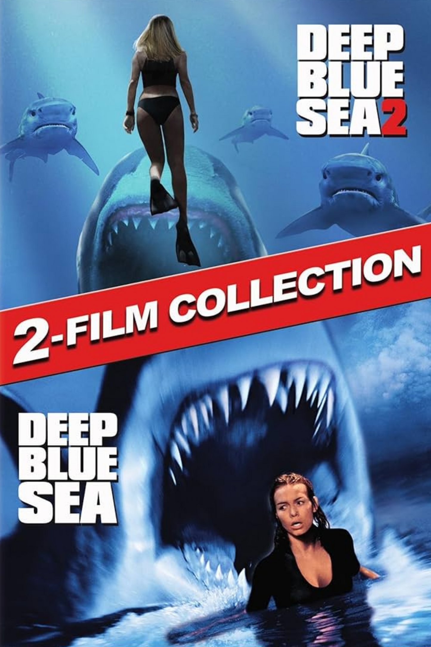 Deep Blue Sea 2-Film Collection DVD