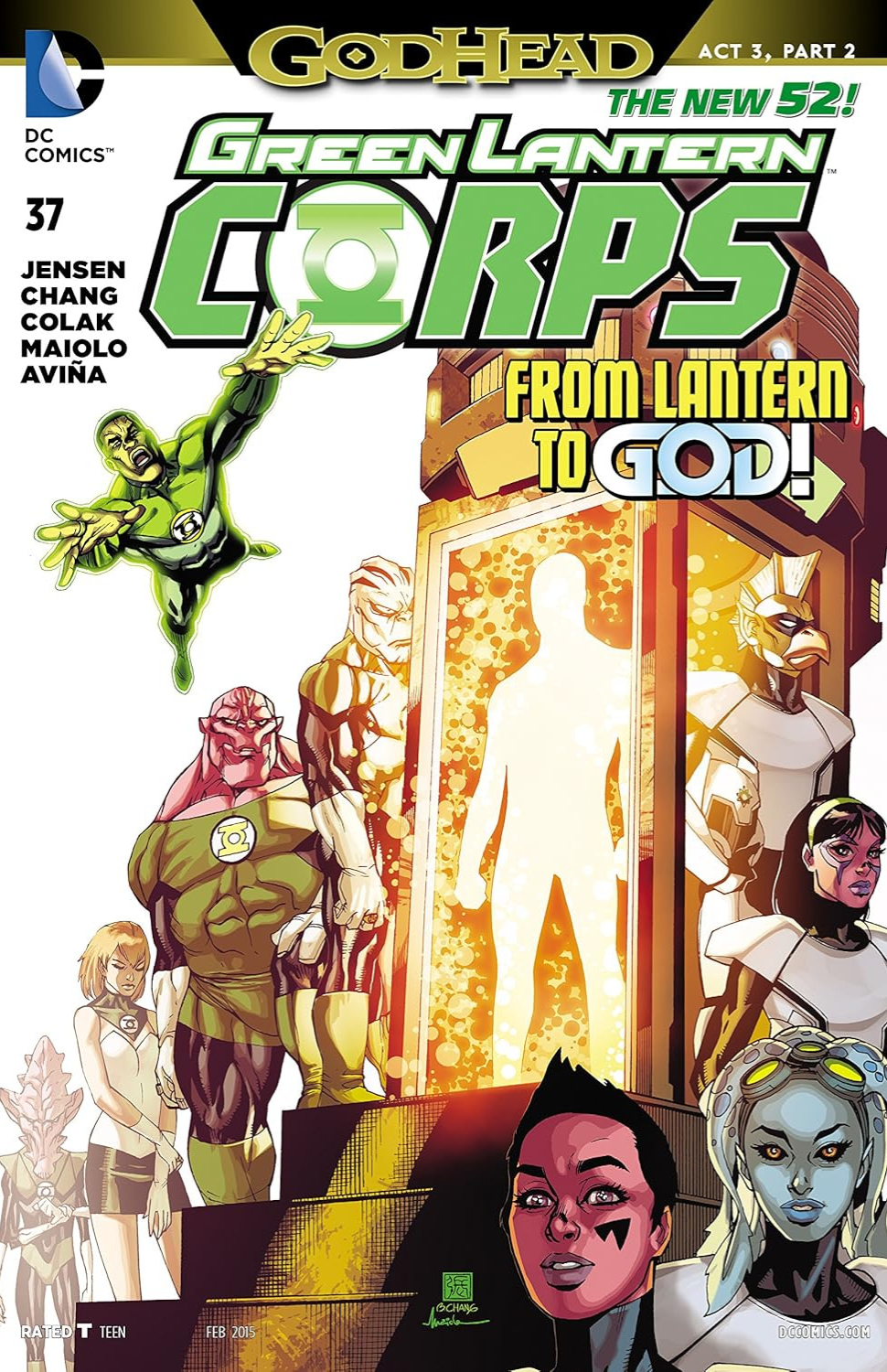 Green Lantern Corps #37 (2015) – “Godhead” Act III, Part 2