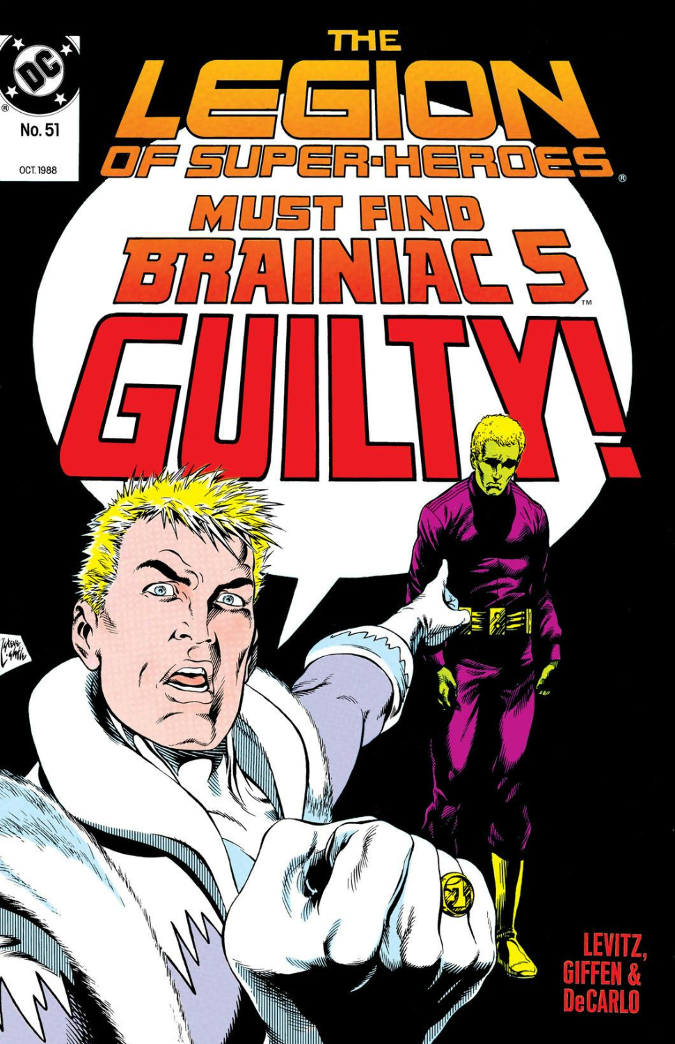 The Legion of Super Heroes #51 (1988)