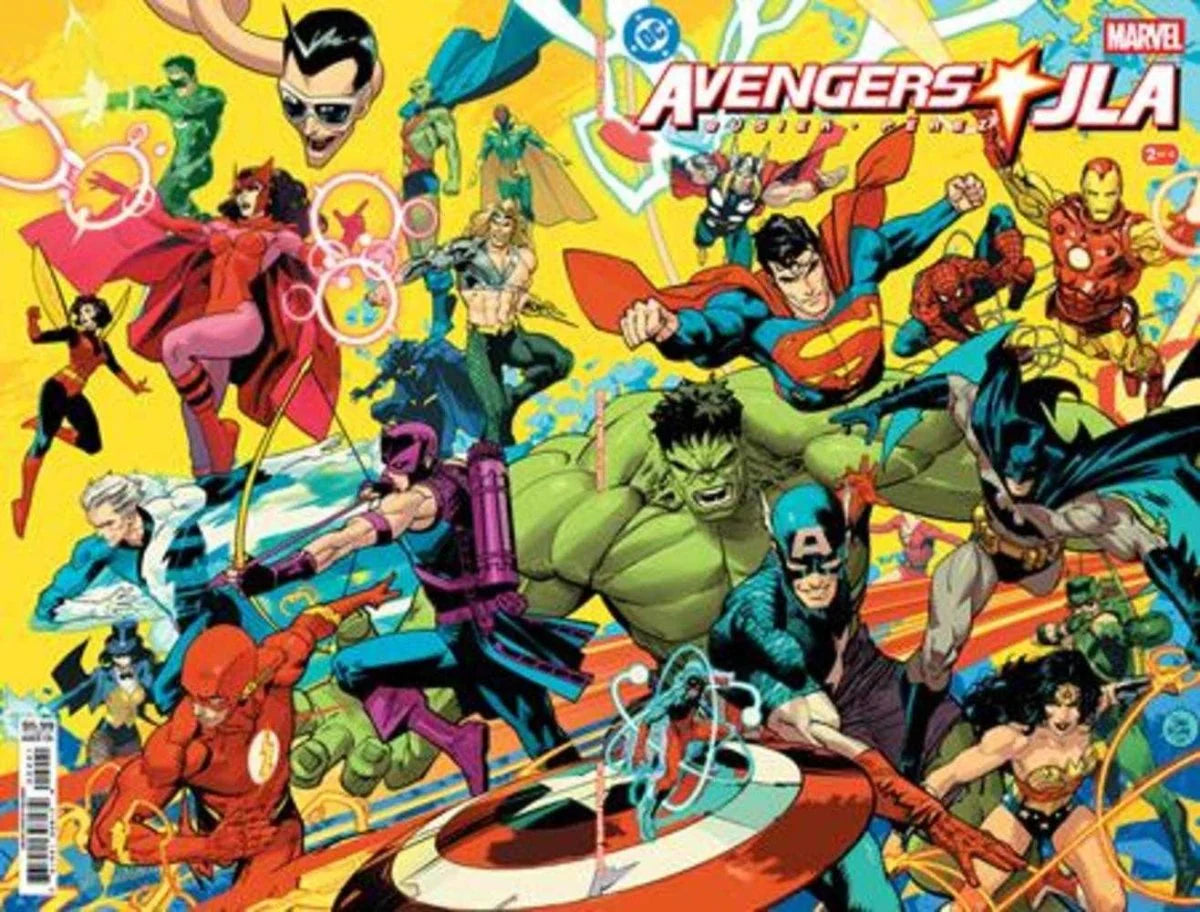 Avengers / JLA #2 Facsimile Edition 2026 Wraparound Variant