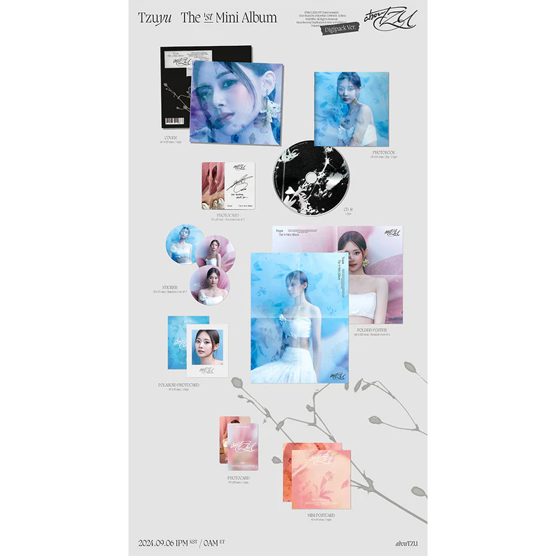 TZUYU (Twice) - AbouTZU (Digipack Ver.) CD