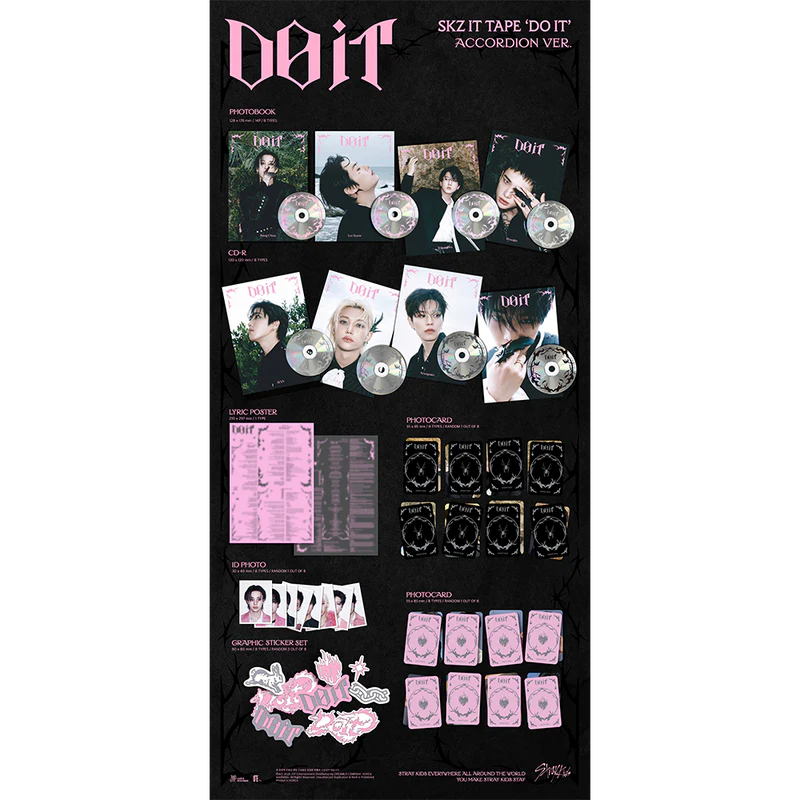 Stray Kids - SKZ IT TAPE ‘DO IT’ ('ACCORDION VER.') [I.N]